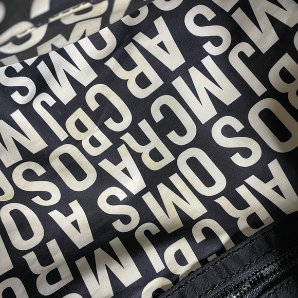 MARC JACOBS Designer Nylon Embroidered Handle Bag Tote Purse Diaper Bag - Picture 5 of 16